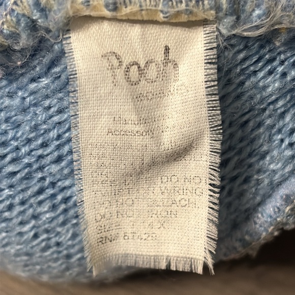 VINTAGE DISNEY WINNIE THE POOH Kids WINTER HAT BEANIE PRE OWNED - Picture 6 of 11